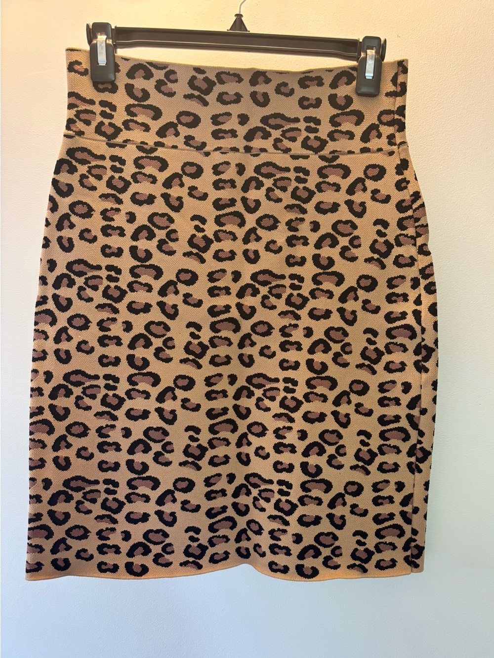 BCBGMaxAzria Leopard Print Pencil Skirt